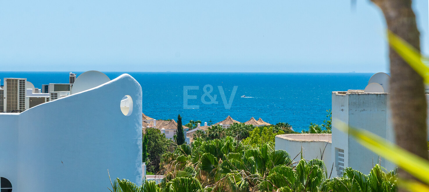 Marbella Golden Mile Stunning Penthouse med panoramautsikt över havet