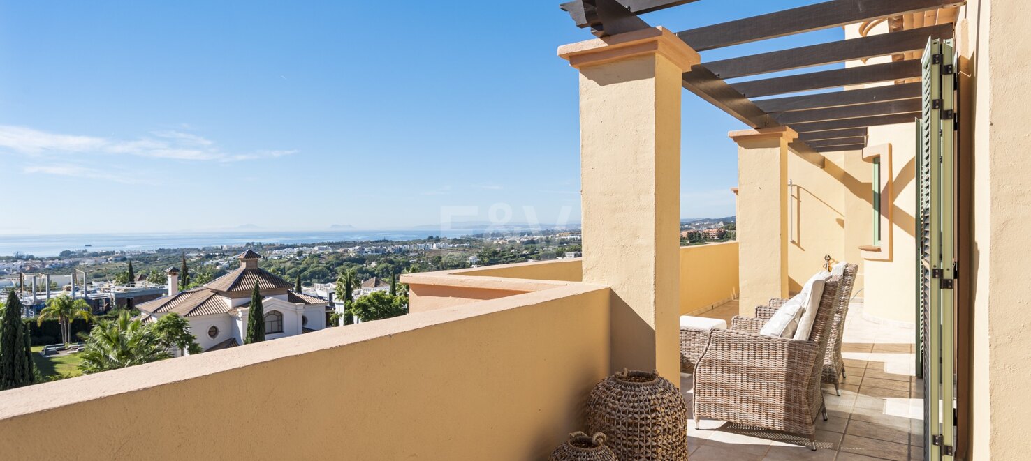 Appartement Terrasse à vendre en Los Flamingos Golf, Benahavis