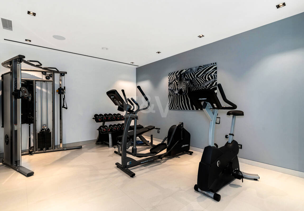 Spektakuläre neue Villa mit Meer- und Golfblick