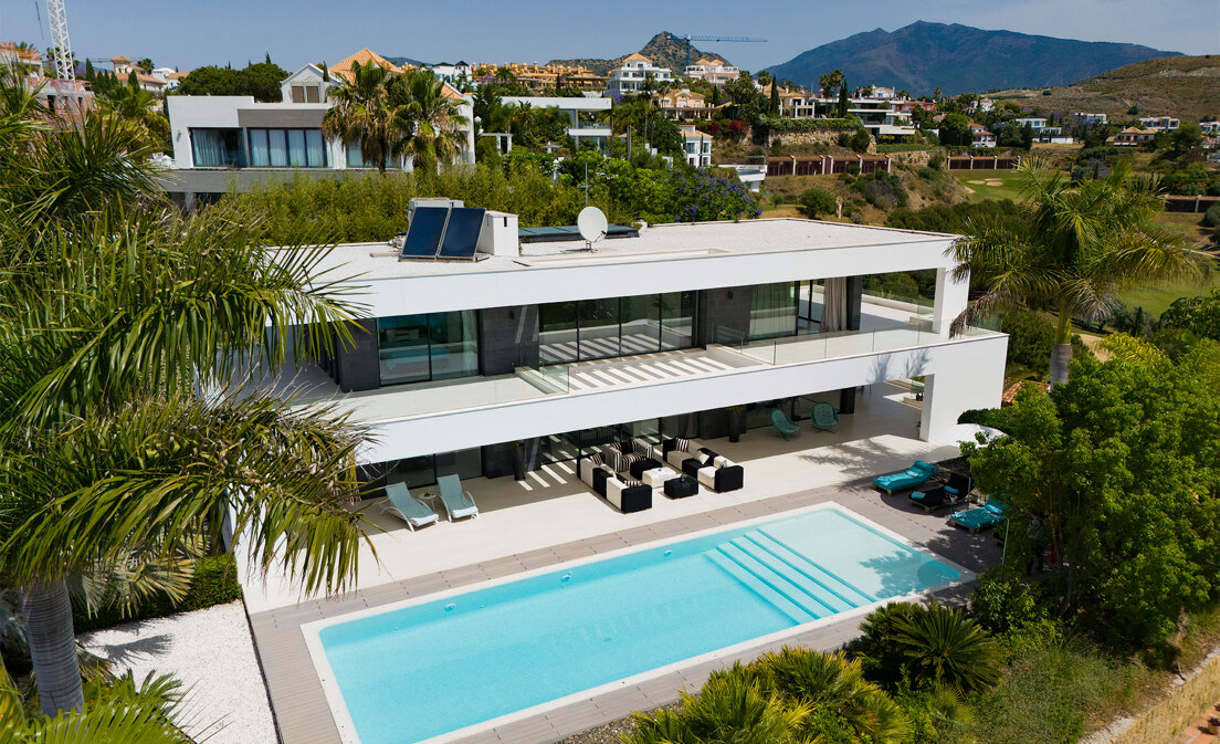 Villa till salu i Los Flamingos Golf, Benahavis