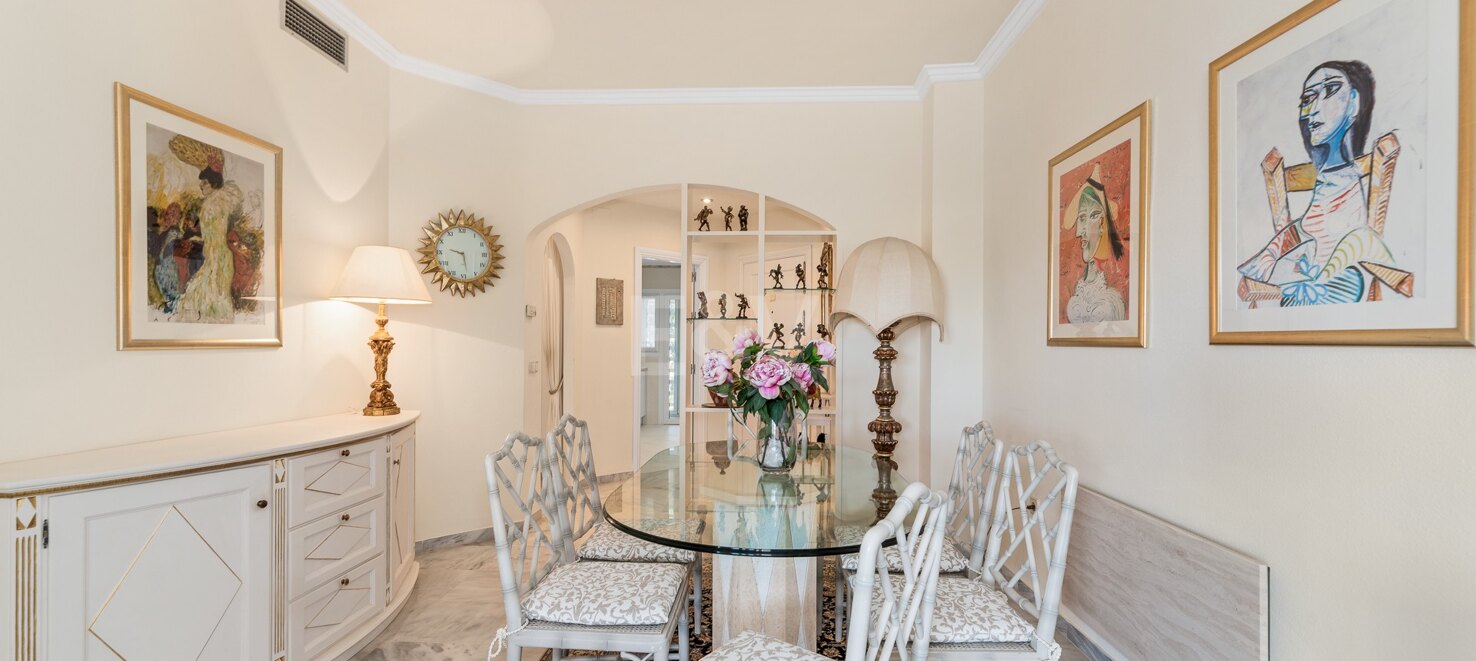 Charming 2-Bedroom Penthouse with Sea & Golf Views in Rio Real available for short-term rental (June-August) from 1,750€/week.