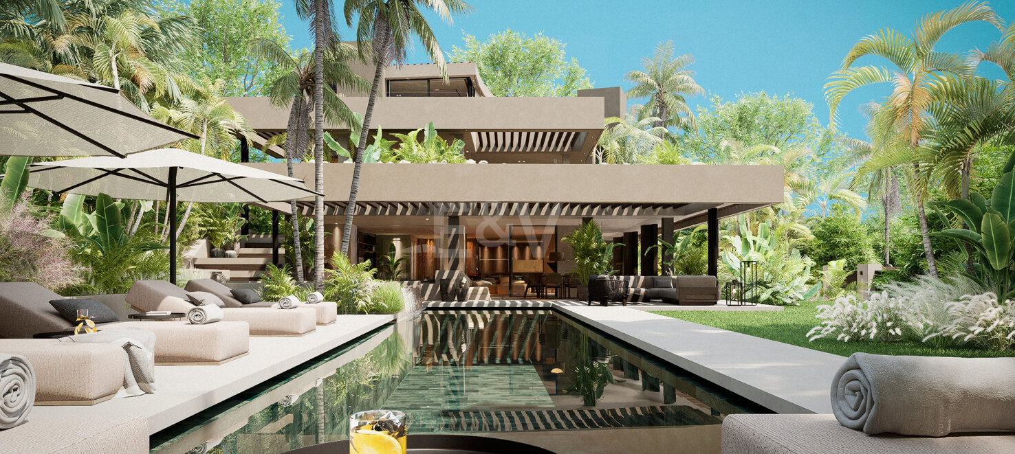 Samtida New-Build Villa i Prime Nueva Andalucía Plats