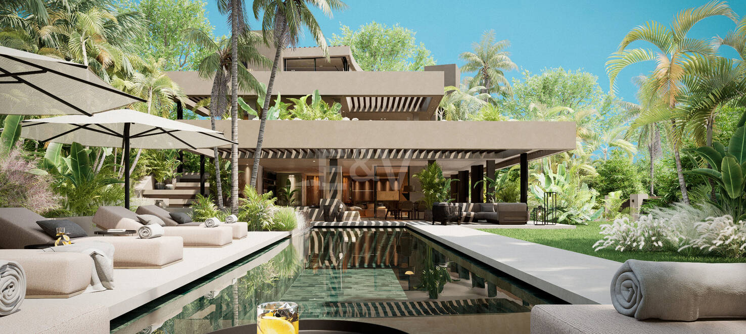 Villa contemporaine nouvelle construction à Prime Nueva Andalucía Emplacement