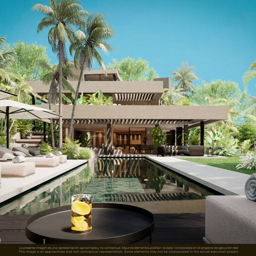 Villa contemporaine nouvelle construction à Prime Nueva Andalucía Emplacement