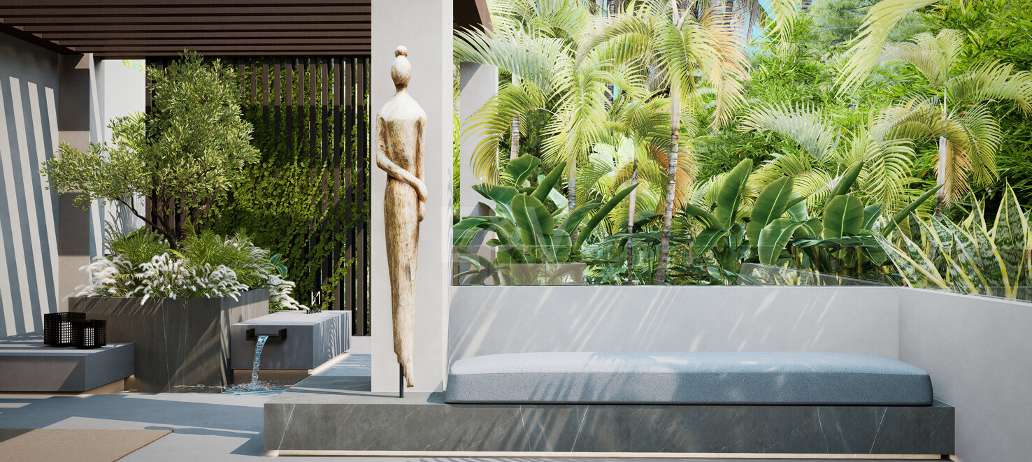 Samtida New-Build Villa i Prime Nueva Andalucía Plats