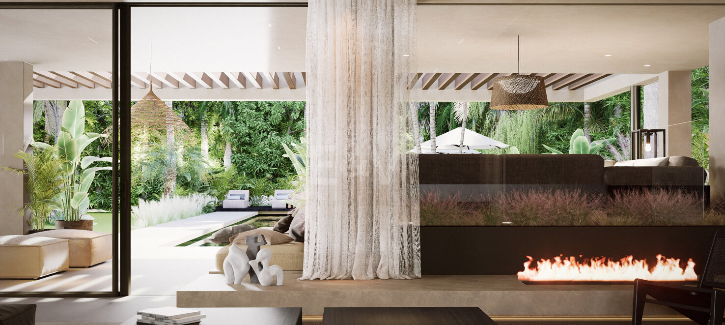 Samtida New-Build Villa i Prime Nueva Andalucía Plats