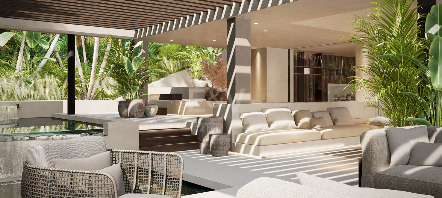 Samtida New-Build Villa i Prime Nueva Andalucía Plats