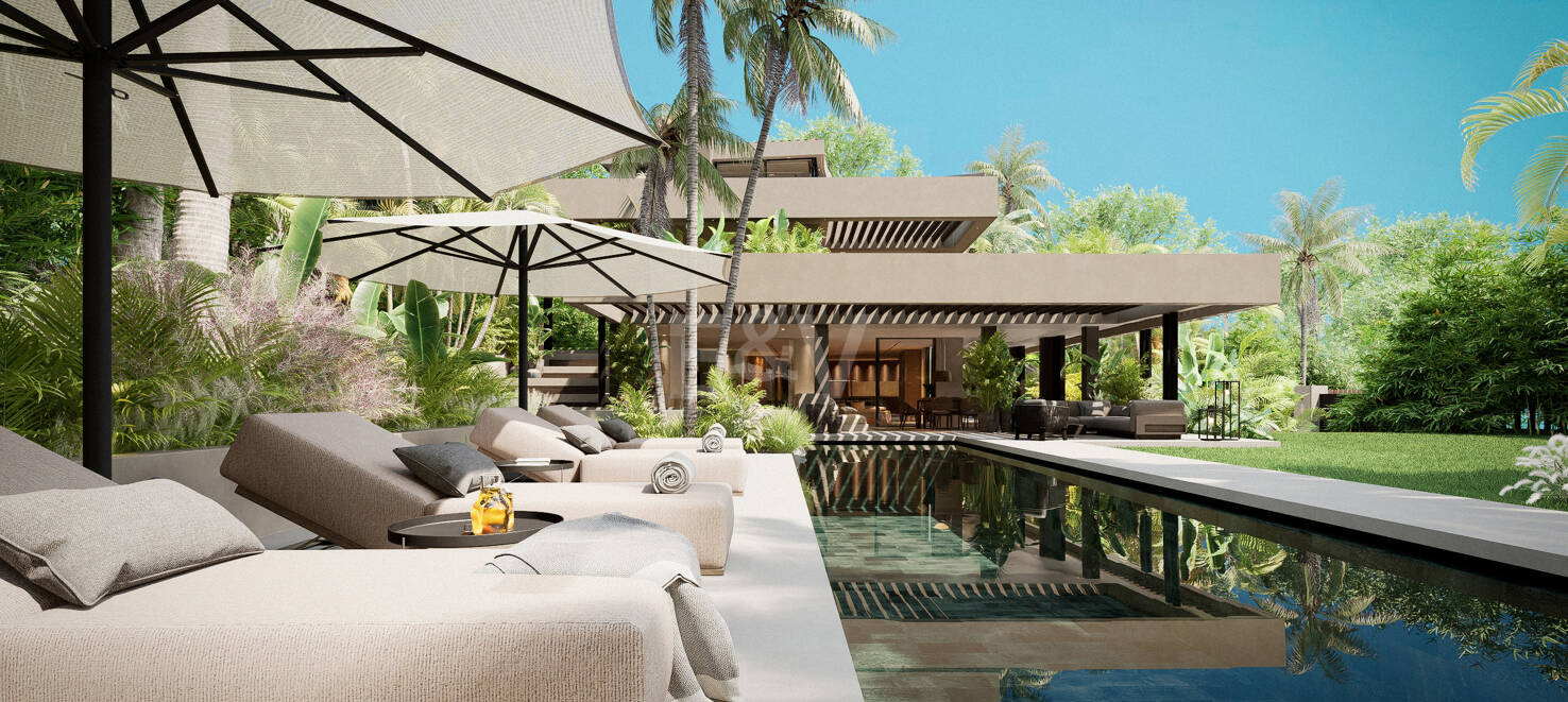 Villa contemporaine nouvelle construction à Prime Nueva Andalucía Emplacement