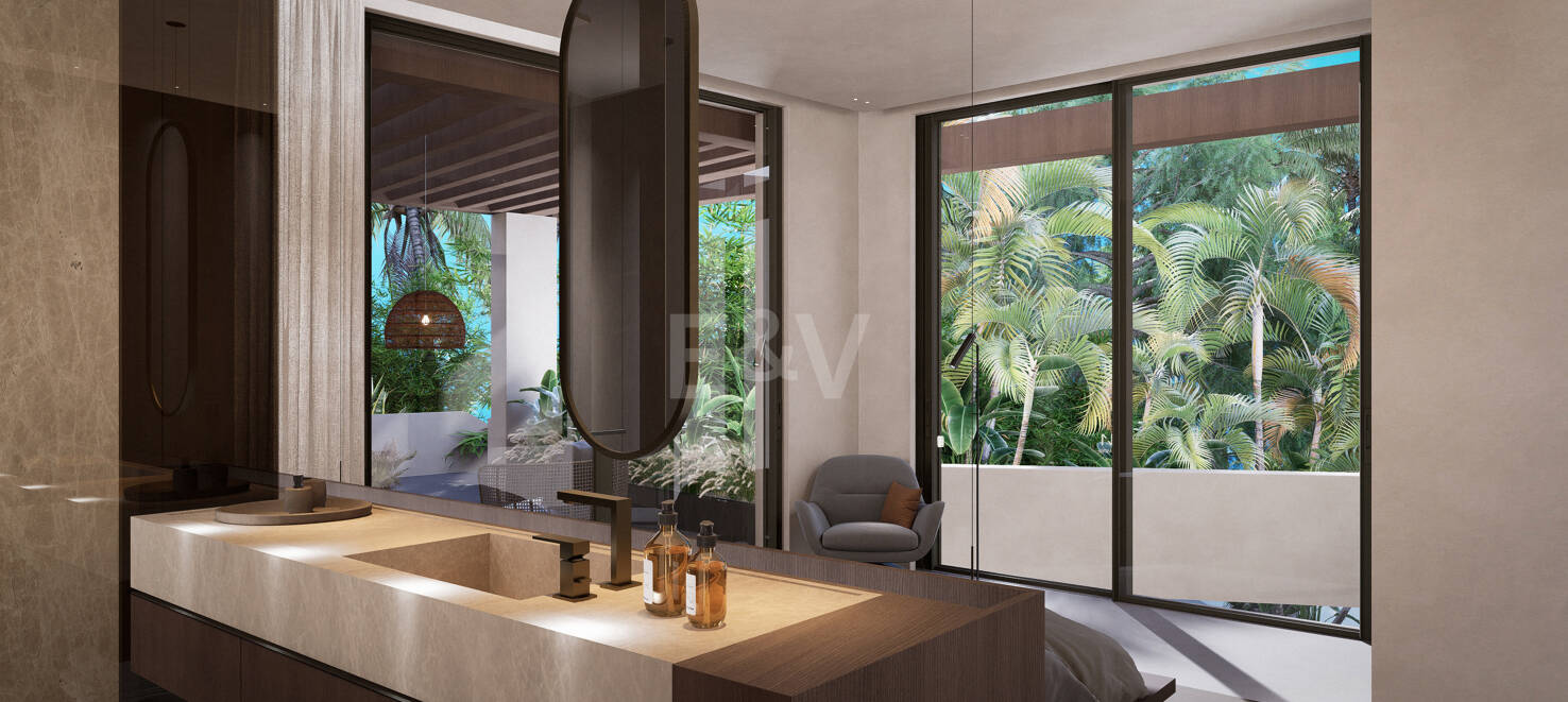 Villa contemporaine nouvelle construction à Prime Nueva Andalucía Emplacement