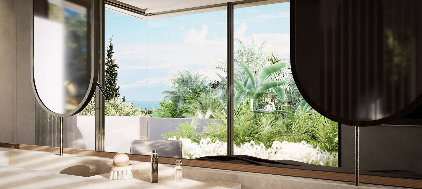 Villa contemporaine nouvelle construction à Prime Nueva Andalucía Emplacement