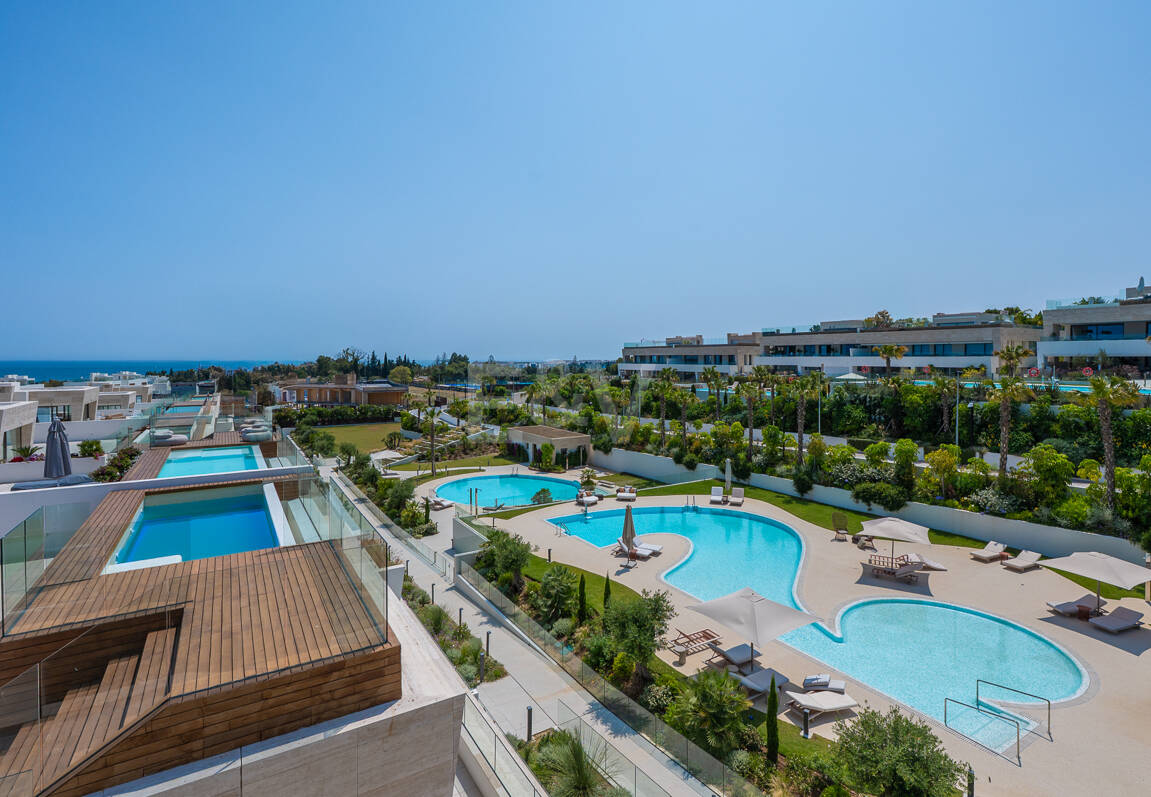 Valeur exceptionnelle Fendi Casa Penthouse avec piscine à Epic Marbella