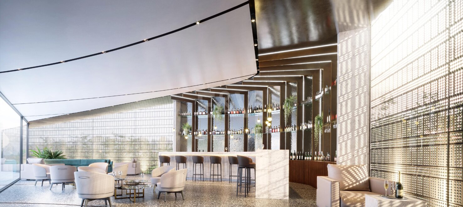 Elegant Fendi Penthouse med pool och havsutsikt på Marbellas Golden Mile
