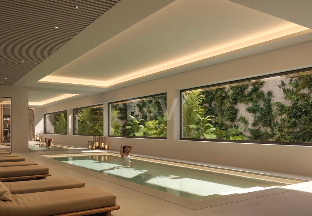 Rez-de-chaussée maison avec style tropical privé Oasis