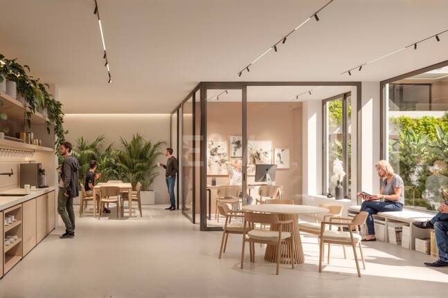 Rez-de-chaussée maison avec style tropical privé Oasis