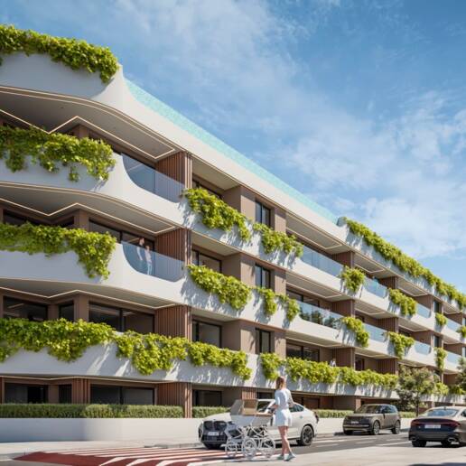 Casa en planta baja con oasis privado de estilo tropical