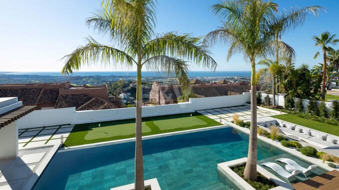 Villa de luxe à La Quinta avec vue panoramique