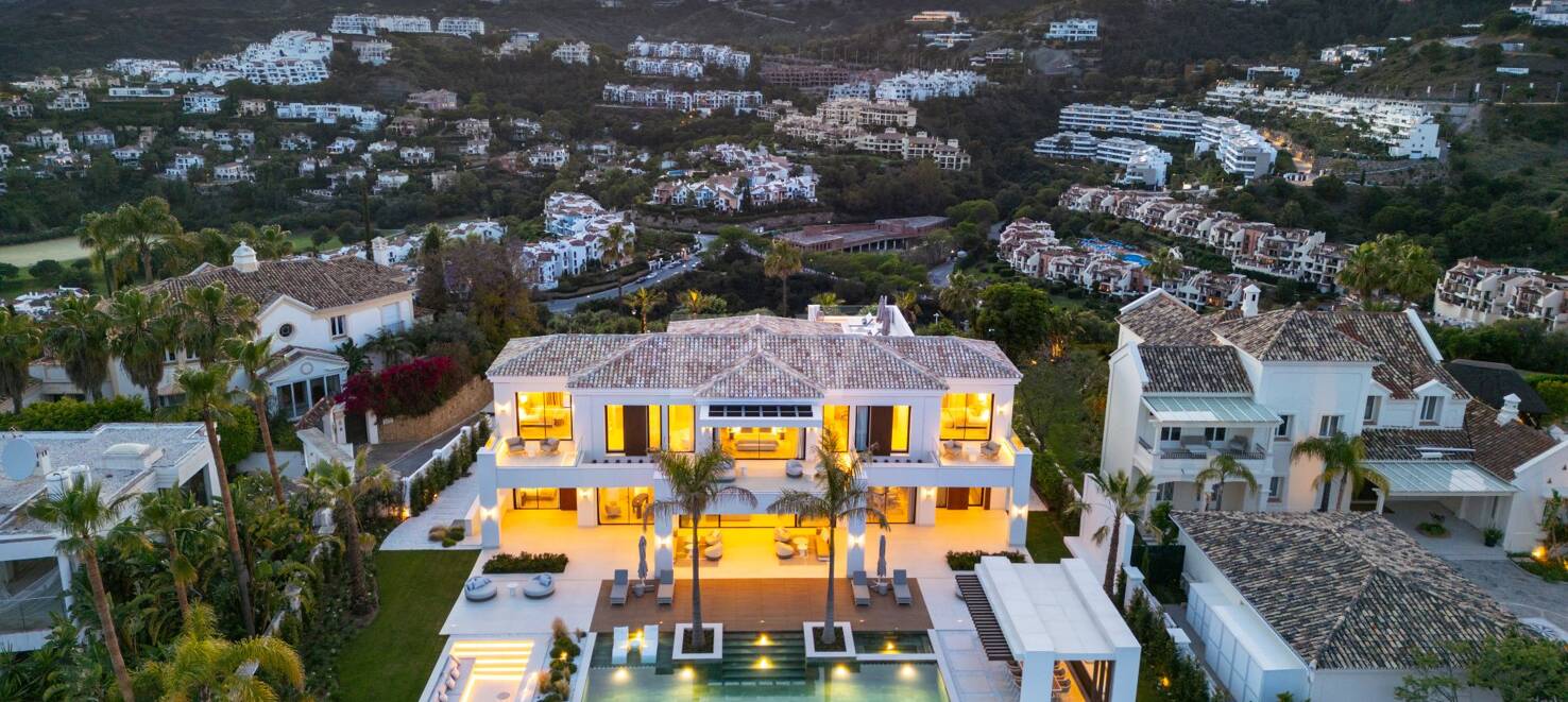 Luxusvilla in La Quinta mit Panoramablick