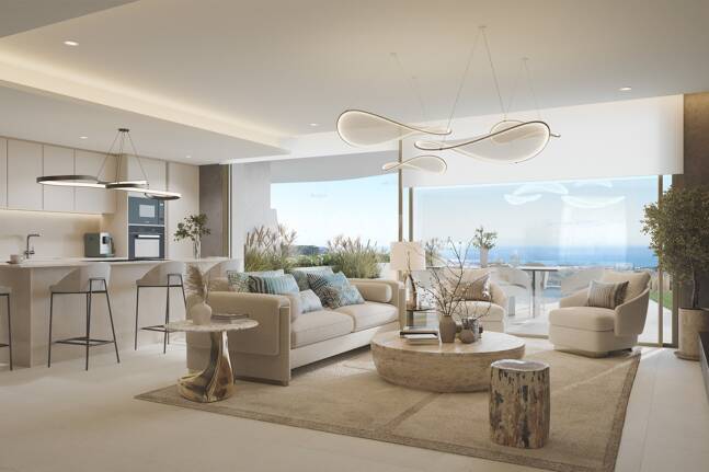 Contemporary Comfort and Light-Filled Designer apartment with Sea Views