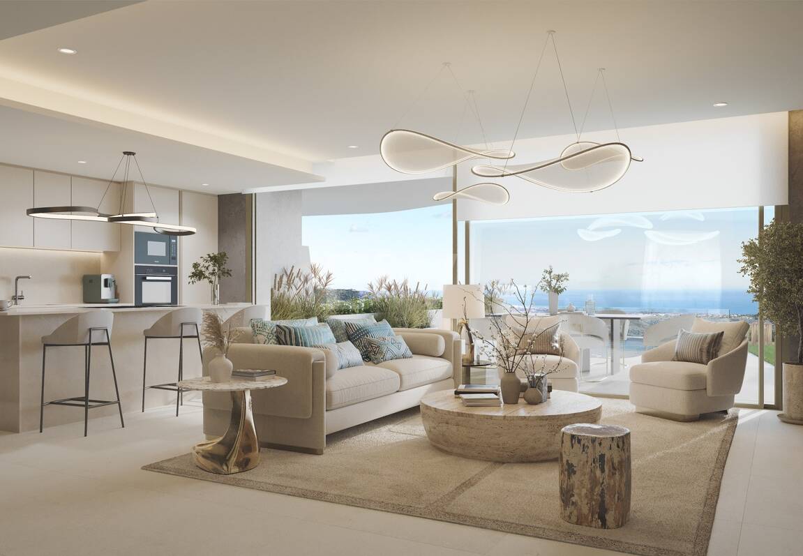 Contemporary Comfort and Light-Filled Designer apartment with Sea Views