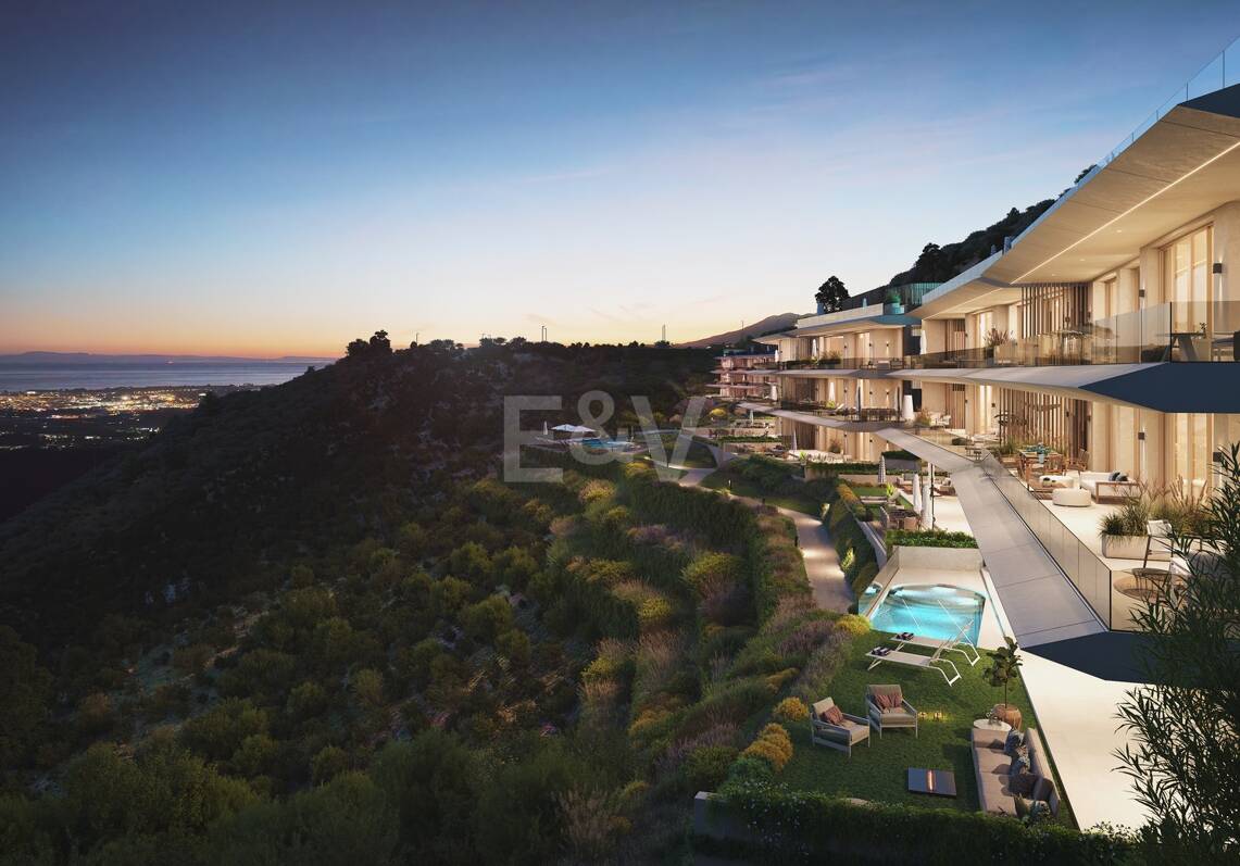 Panorama Penthouse Living med privat pool och havsutsikt