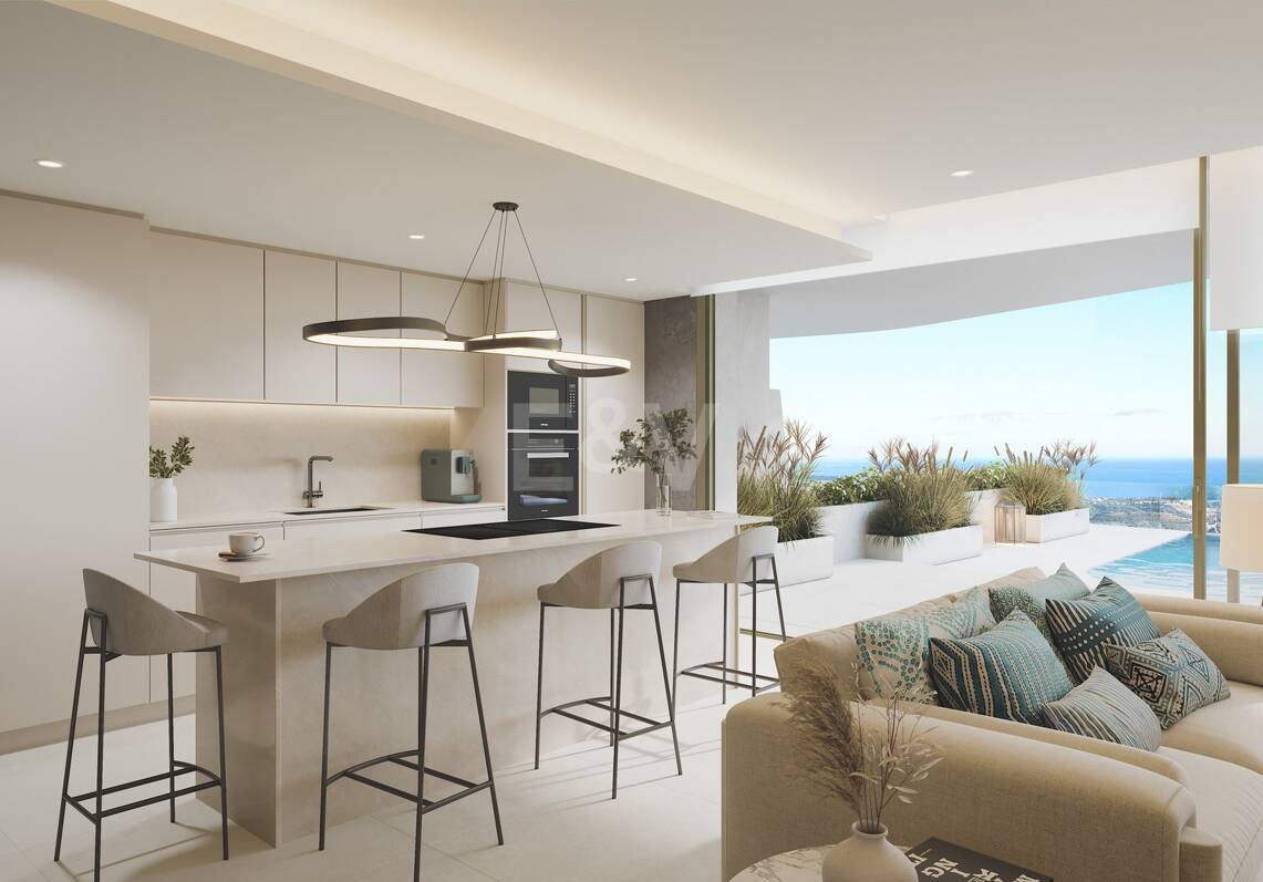 Panorama Penthouse Living med privat pool och havsutsikt