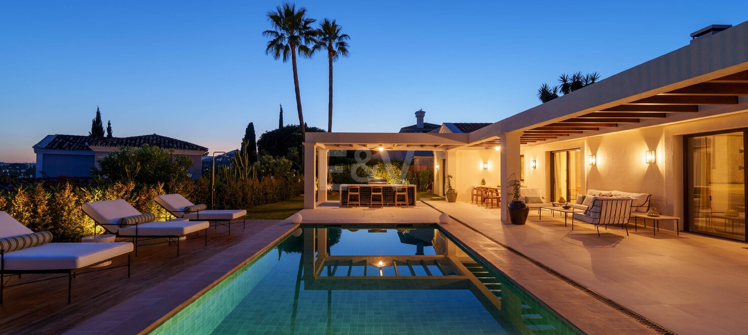 Exceptional One-Level Villa in gated community