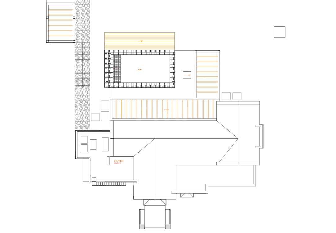 Außergewöhnliche einstöckige Villa in gesicherter Wohnanlage