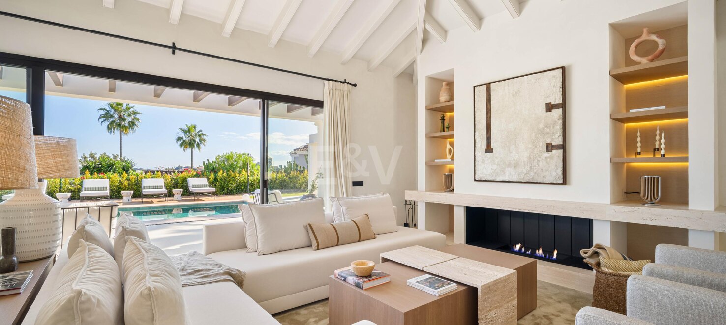 Exceptional One-Level Villa in gated community
