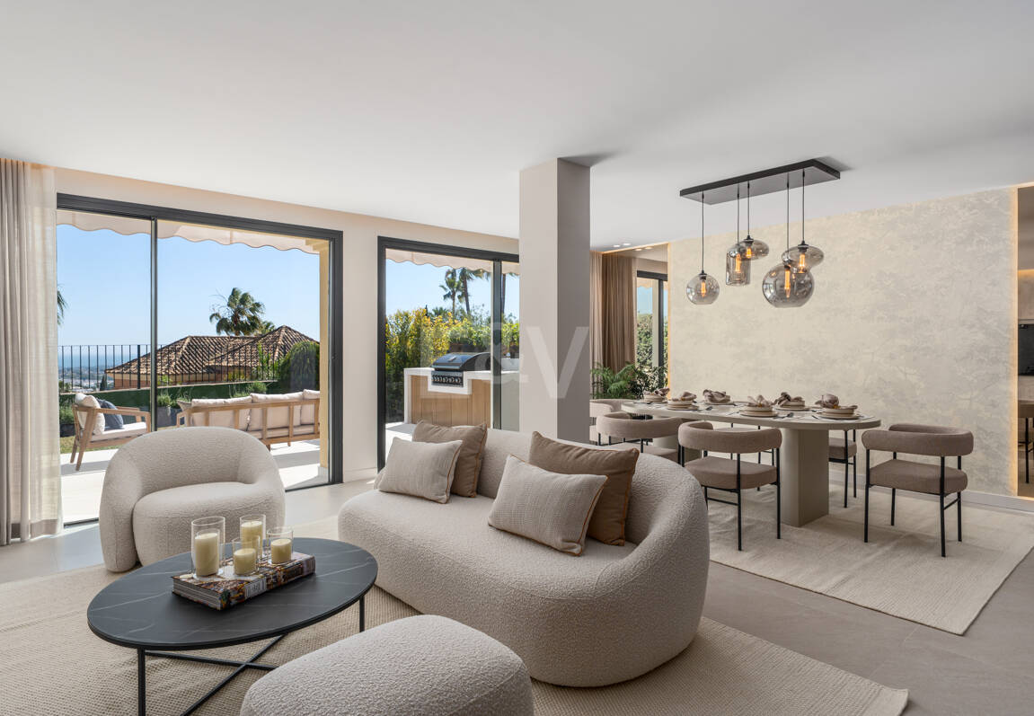 Renoverat radhus med havsutsikt i la Quinta Hills