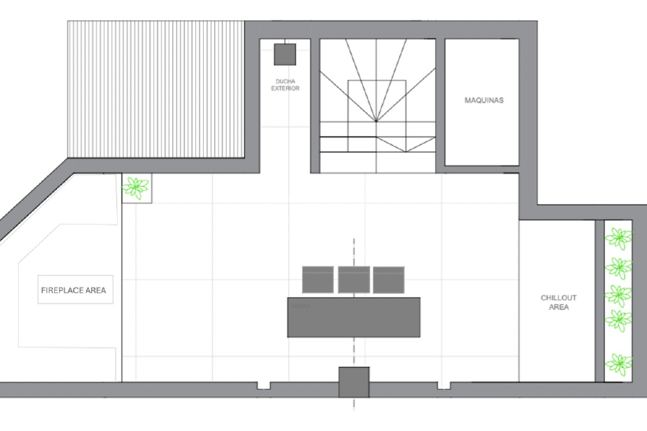 Renoverat radhus med havsutsikt i la Quinta Hills