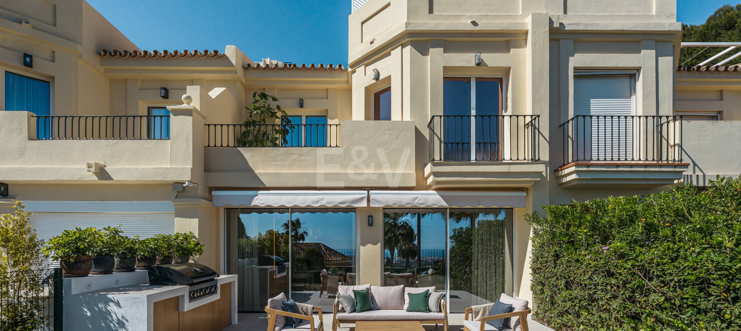 Odnowiony dom z widokiem na morze w Quinta Hills