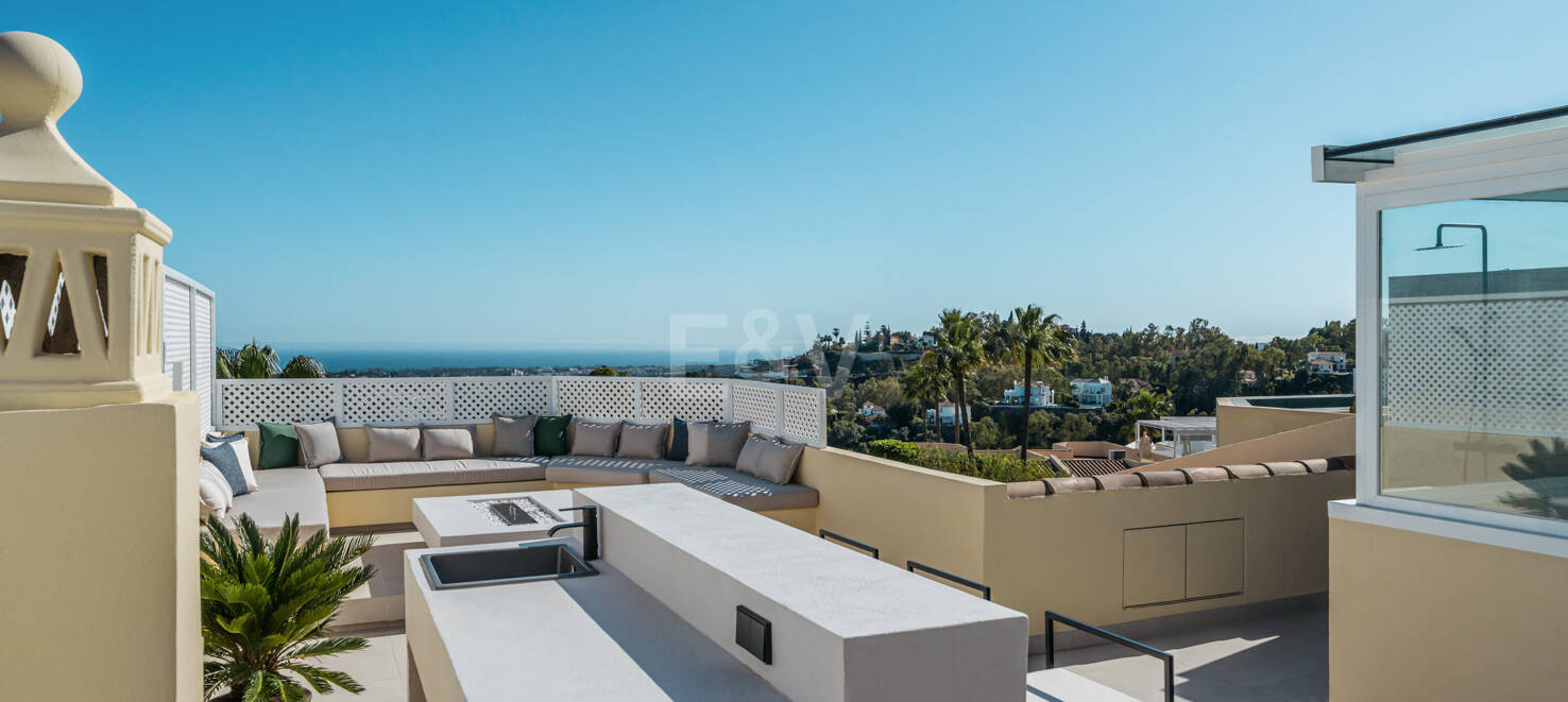 Odnowiony dom z widokiem na morze w Quinta Hills