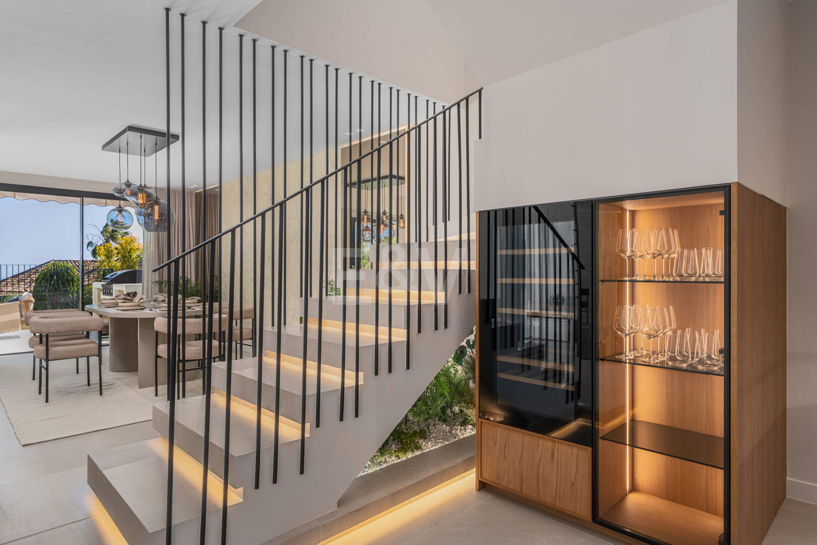 Renoverat radhus med havsutsikt i la Quinta Hills