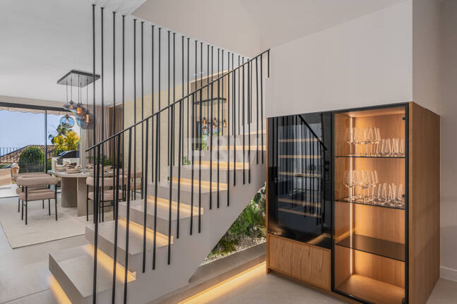 Renoverat radhus med havsutsikt i la Quinta Hills