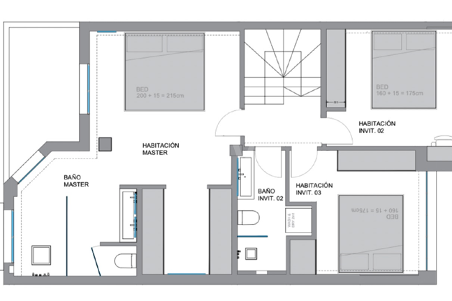 Renoverat radhus med havsutsikt i la Quinta Hills