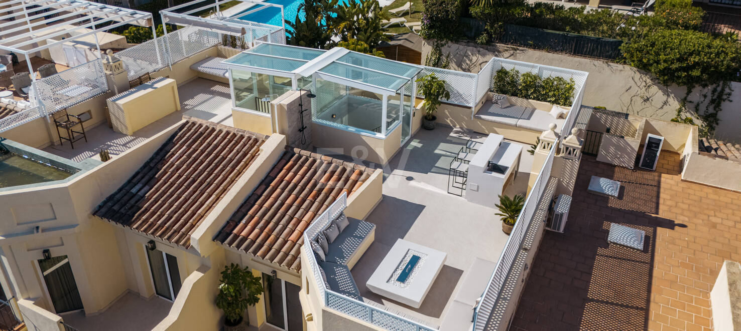 Odnowiony dom z widokiem na morze w Quinta Hills