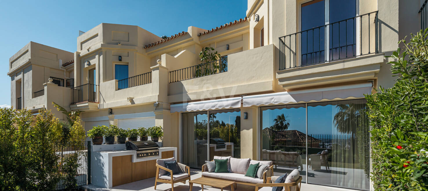 Odnowiony dom z widokiem na morze w Quinta Hills