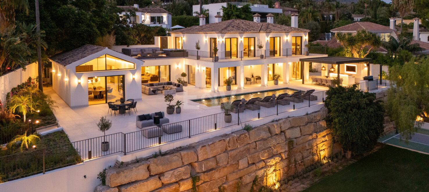 Villa Rocío – Contemporary Andalusian Elegance on Marbella’s Golden Mile