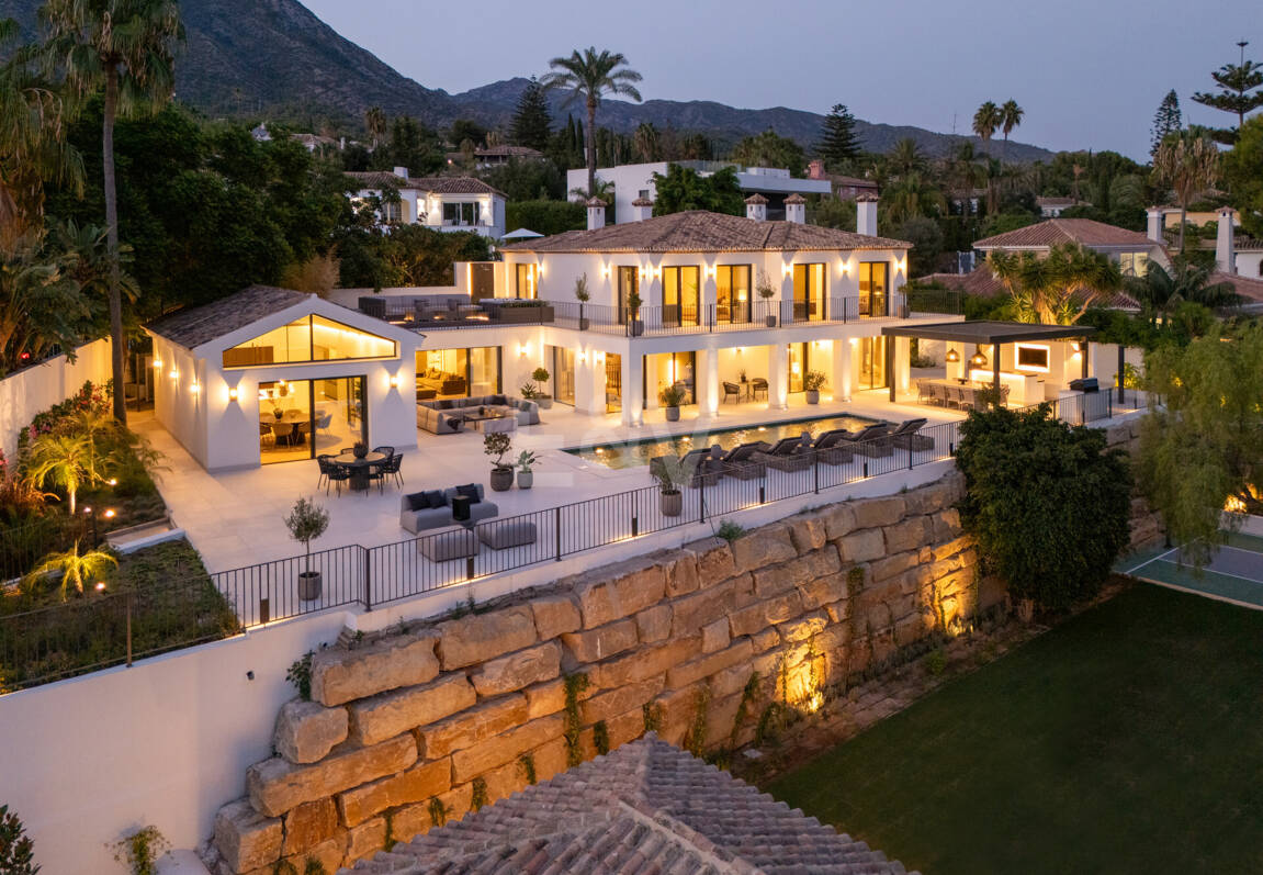 Villa Rocío – Zeitgenössische Andalusische Eleganz an Marbellas Goldener Meile