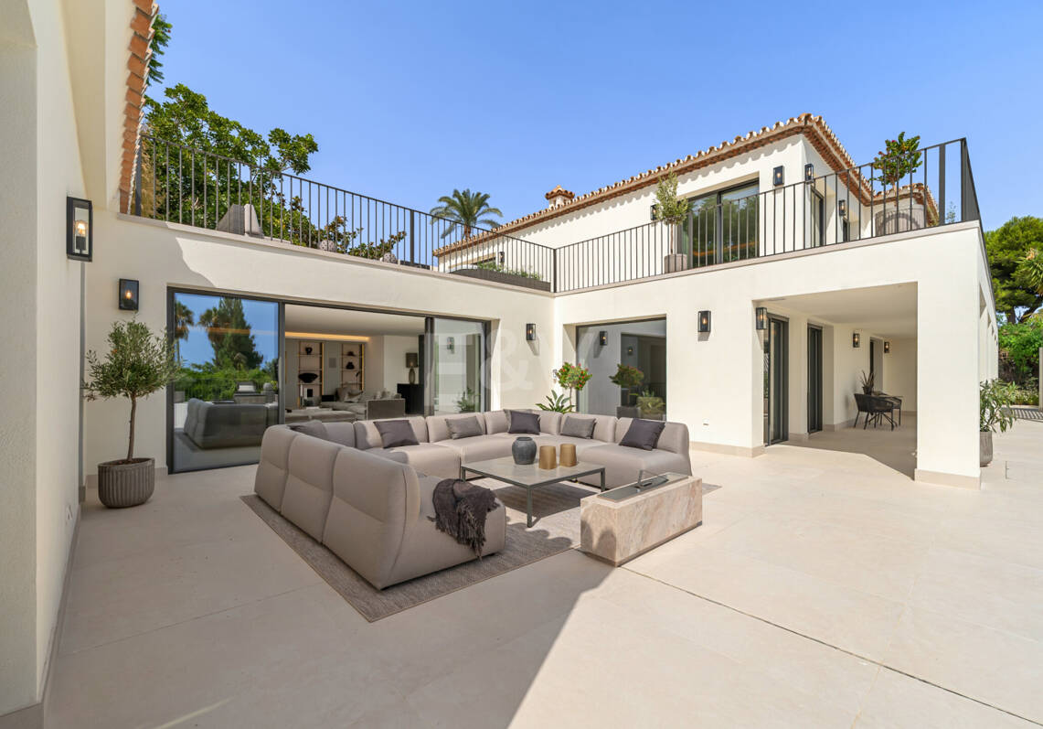 Villa Rocío – Élégance andalouse contemporaine sur Marbella
