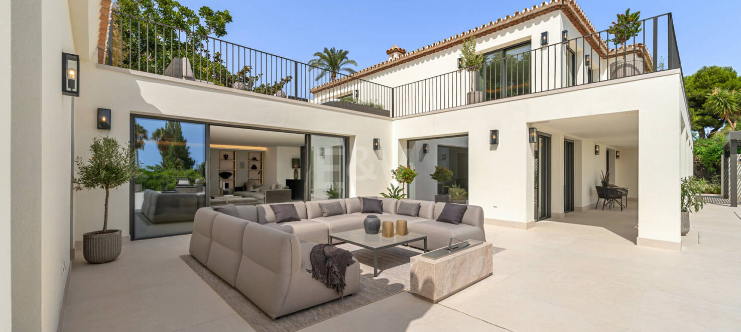 Villa Rocío – Zeitgenössische Andalusische Eleganz an Marbellas Goldener Meile