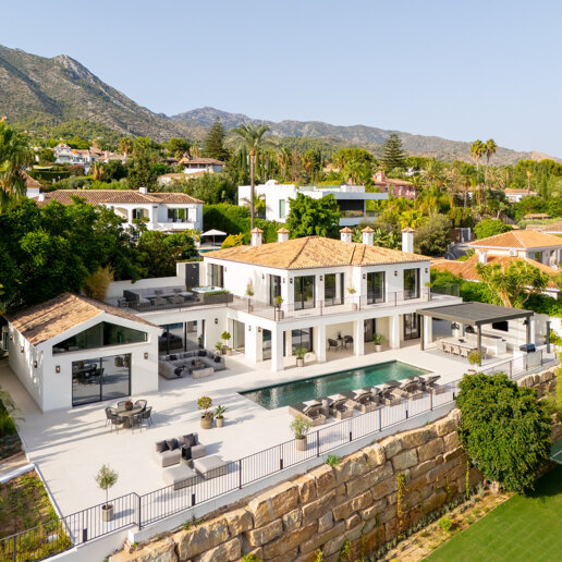 Villa Rocío – Contemporary Andalusian Elegance on Marbella’s Golden Mile