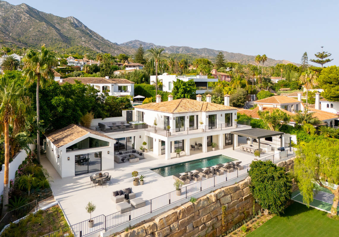 Villa Rocío – Élégance andalouse contemporaine sur Marbella
