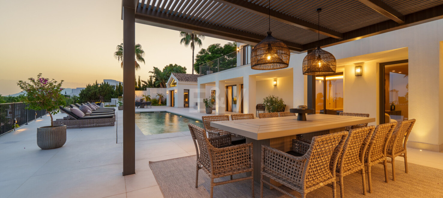 Villa Rocío – Contemporary Andalusian Elegance on Marbella’s Golden Mile