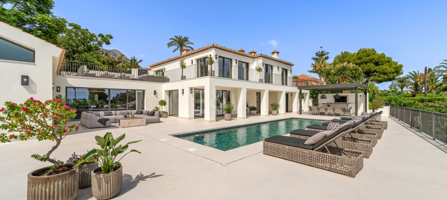 Villa Rocío – Contemporary Andalusian Elegance on Marbella’s Golden Mile