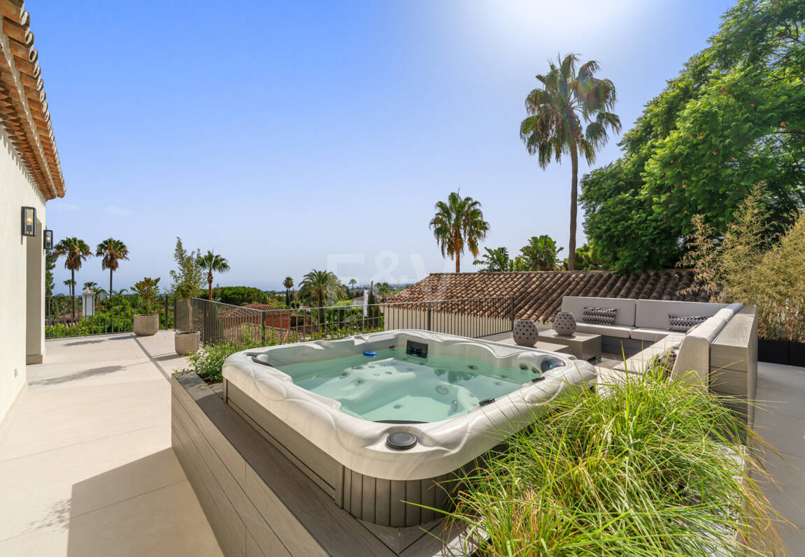 Villa Rocío – Zeitgenössische Andalusische Eleganz an Marbellas Goldener Meile