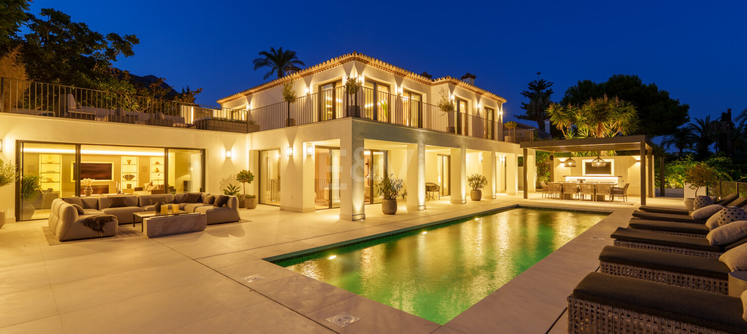 Villa Rocío – Contemporary Andalusian Elegance on Marbella’s Golden Mile