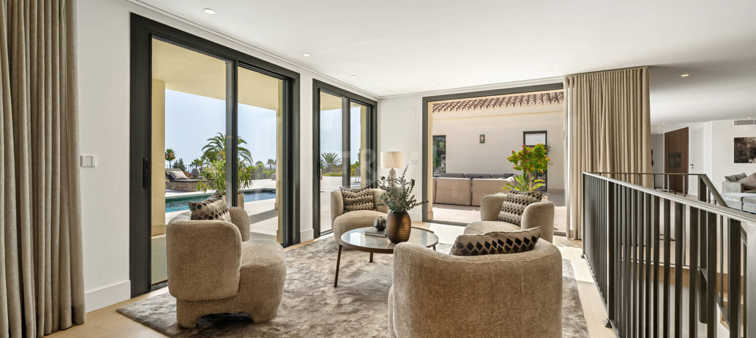 Villa Rocío – Zeitgenössische Andalusische Eleganz an Marbellas Goldener Meile