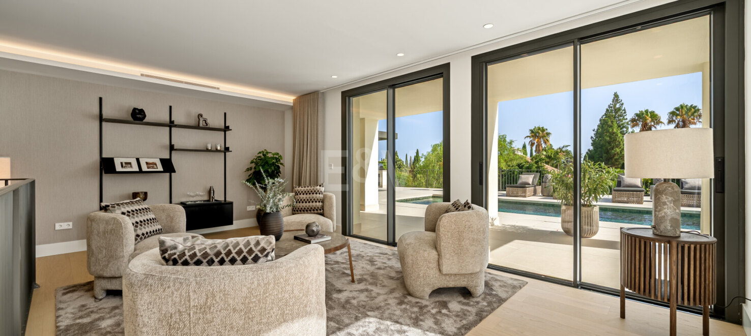 Villa Rocío – Contemporary Andalusian Elegance on Marbella’s Golden Mile