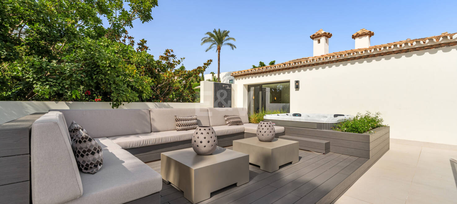 Villa Rocío – Zeitgenössische Andalusische Eleganz an Marbellas Goldener Meile